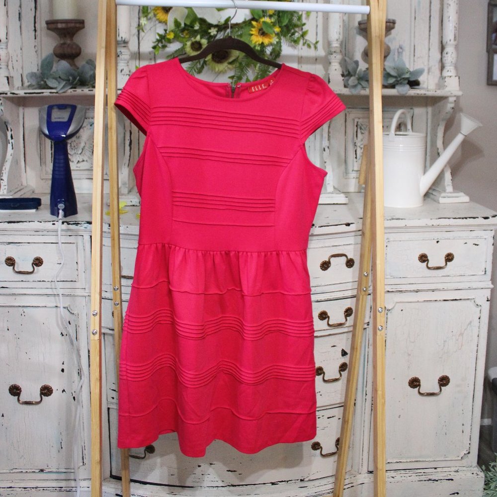 Elle Hot Pink Dress